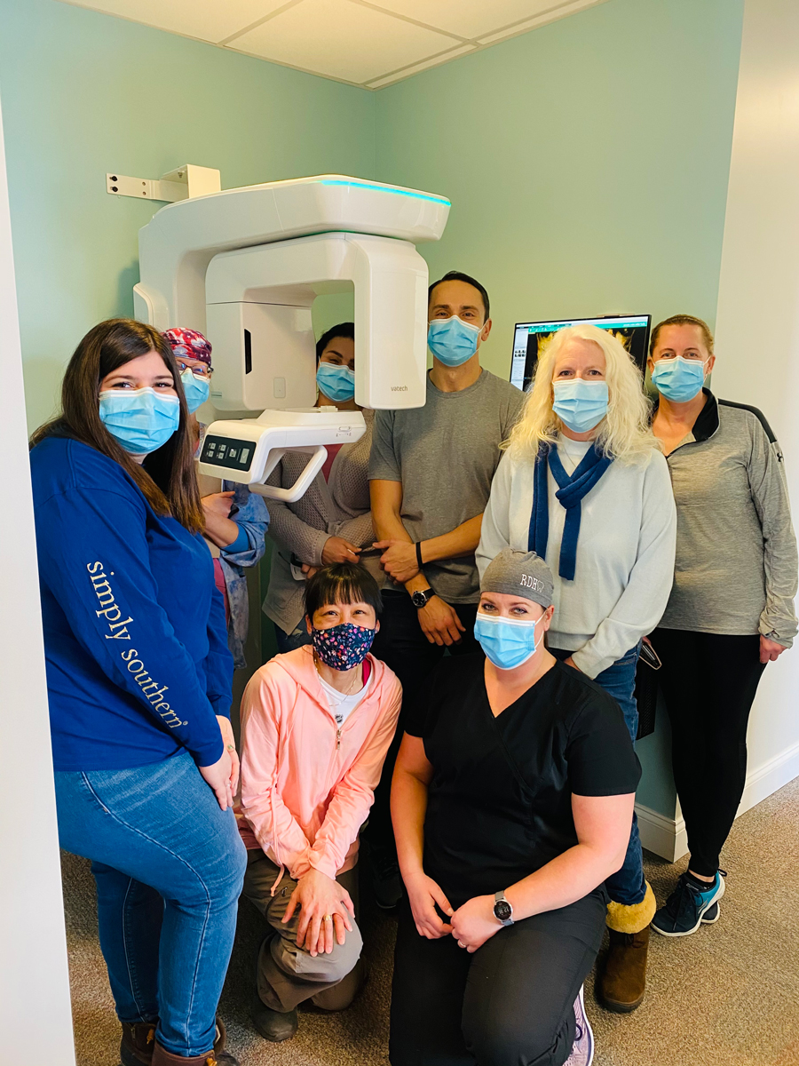 Bellefonte Family Dentistry staff with i3D Smart Plus
